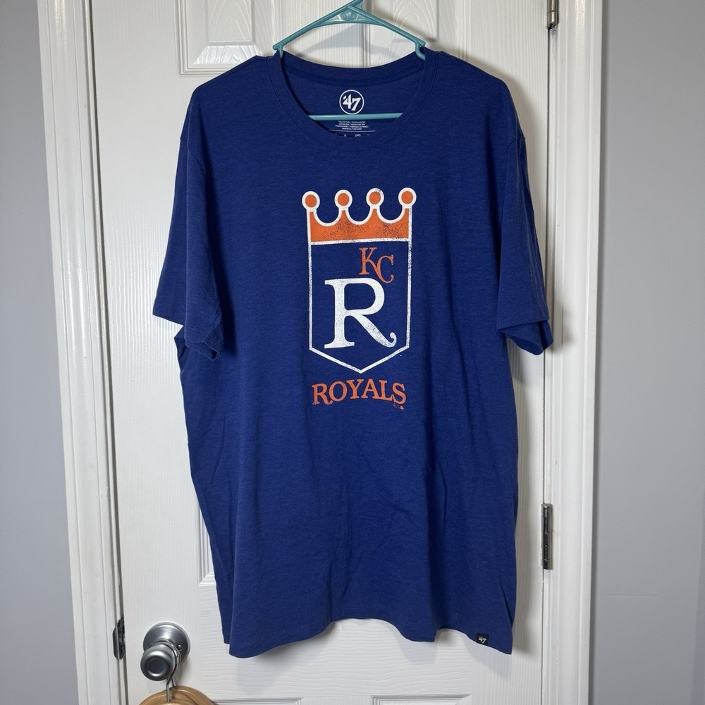 Kansas City Royals '47 Blue‎ SS Tshirt XXL 2X